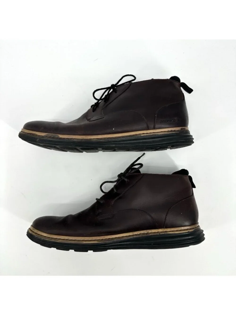 Cole Haan Originalgrand Waterproof Chukka Boot 11.5 Style C33457 brown brooks